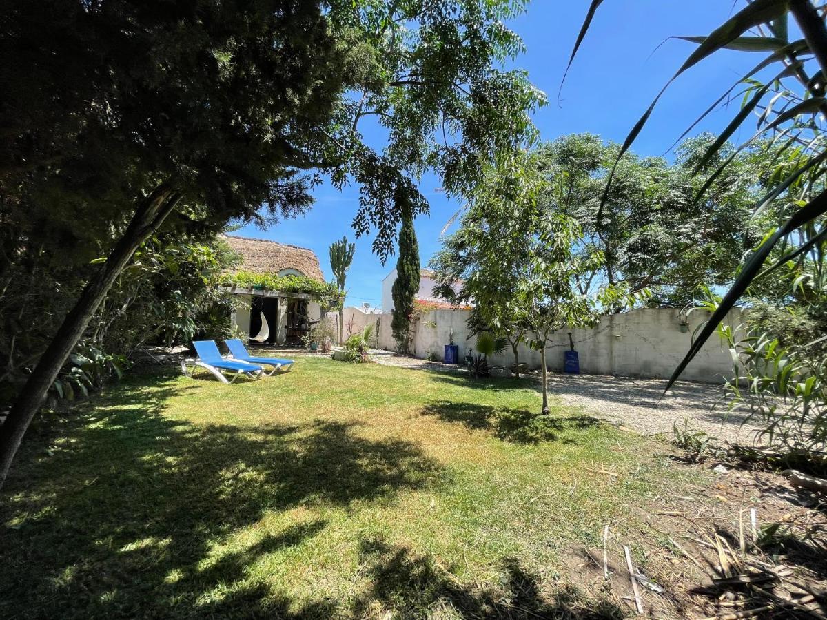 Chozito De Paja A 300M. Playa Mangueta Casa de hóspedes El Palmar  Exterior foto
